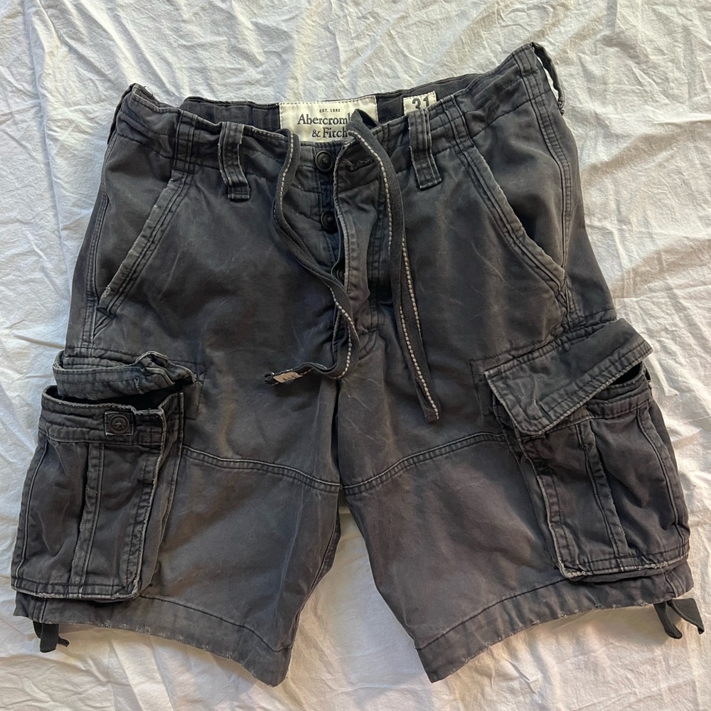 Abercrombie grey shorts